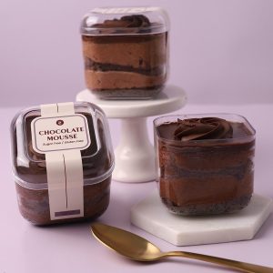 Mousse de Chocolate Gluten/Sugar Free