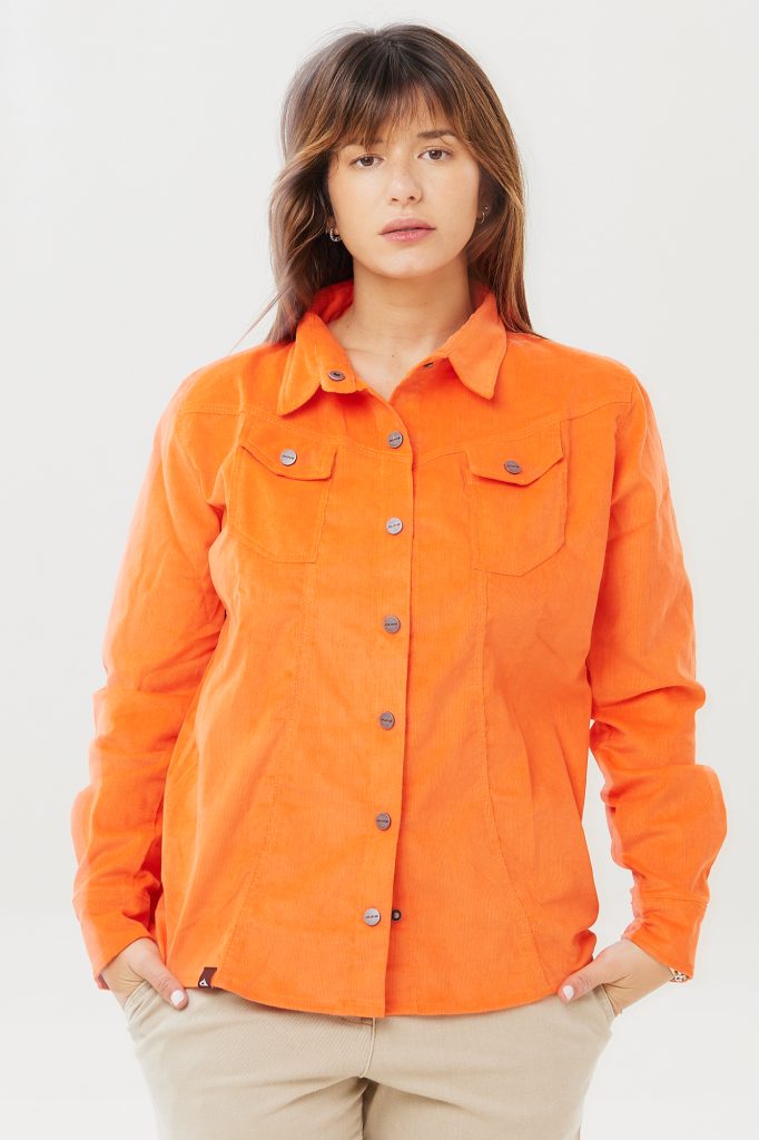 Camisa Corderoy Lady Oranje