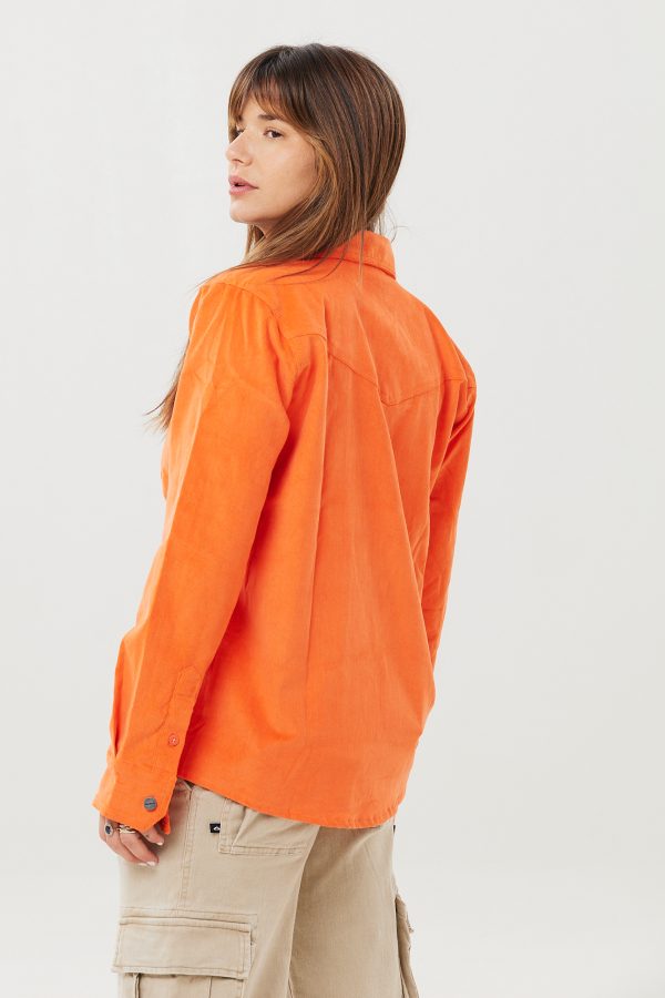 Camisa Corderoy Lady Oranje - Imagen 2