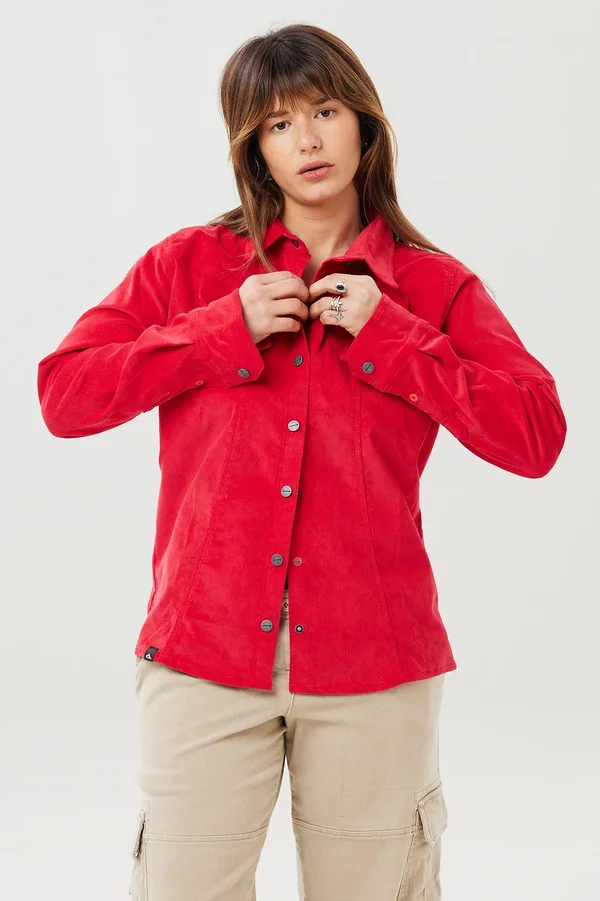 Camisa Corderoy Lady Red - Imagen 6