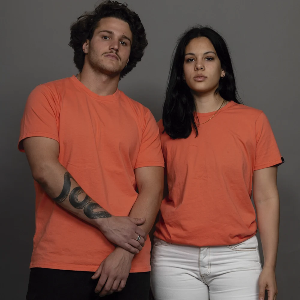 REMERA LISA SALMÓN