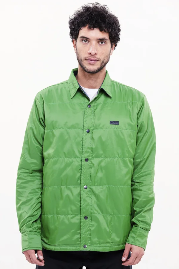 Camisa Reversible Rever Fine Verde - Imagen 3