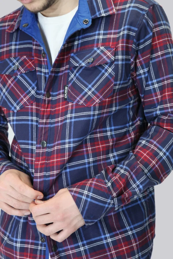 Camisa Reversible Rever Fine Azul - Imagen 2