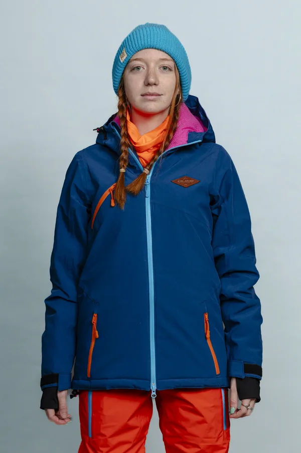 Campera Fagnano Azul Marino Lady