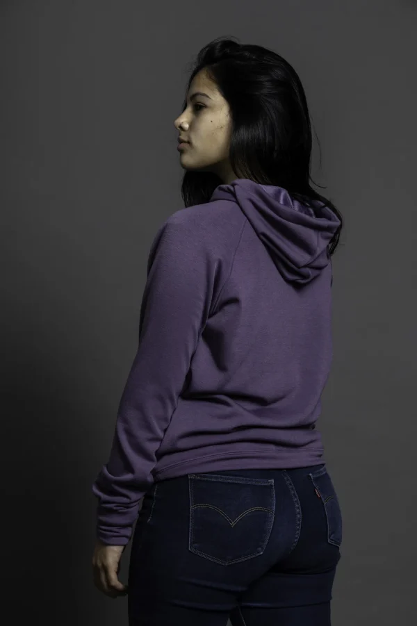 Buzo Hoodie Lila - Imagen 2