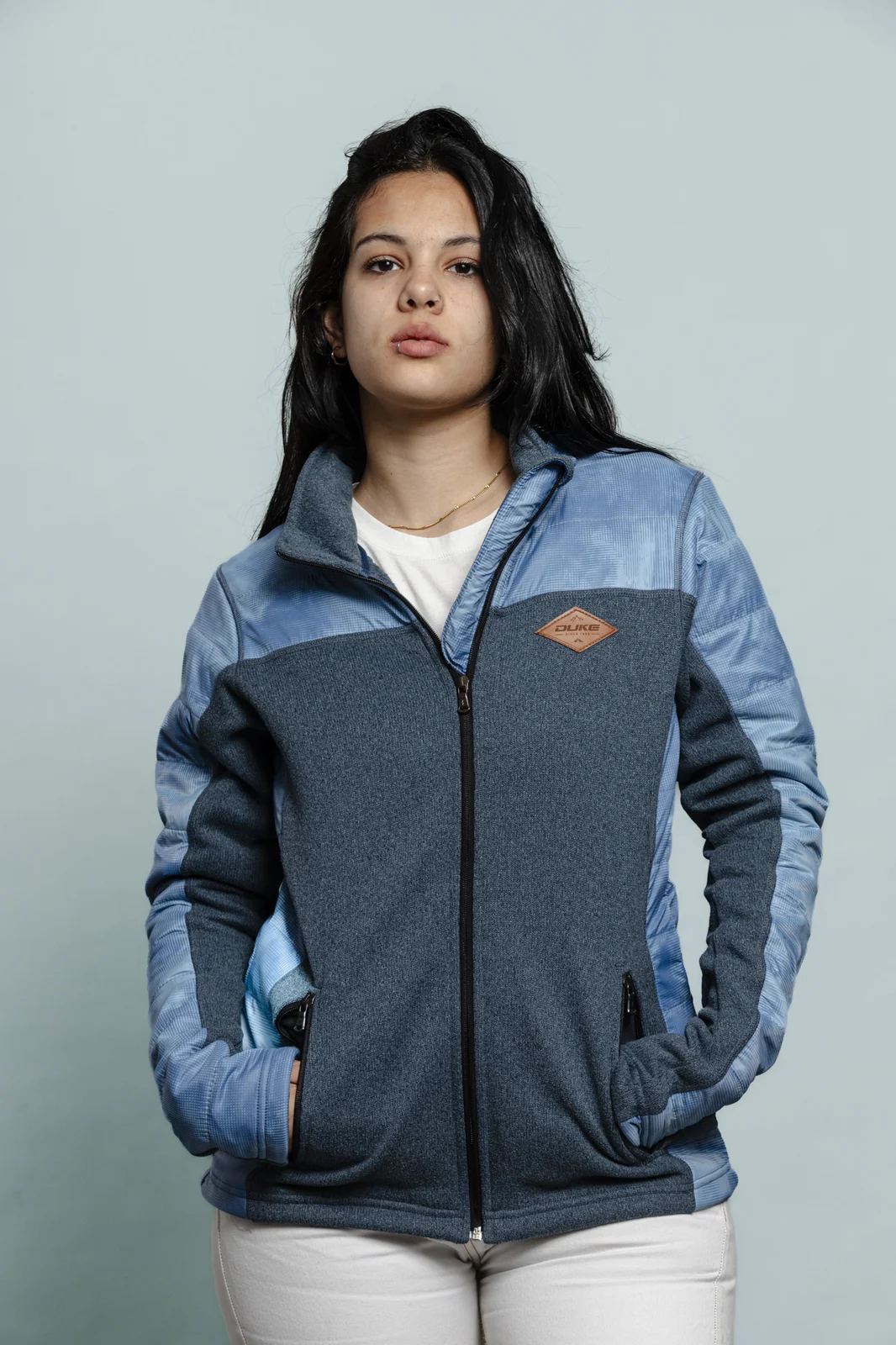 Sweater Fleece Finedennier Celeste