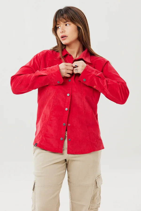 Camisa Corderoy Lady Red - Imagen 7