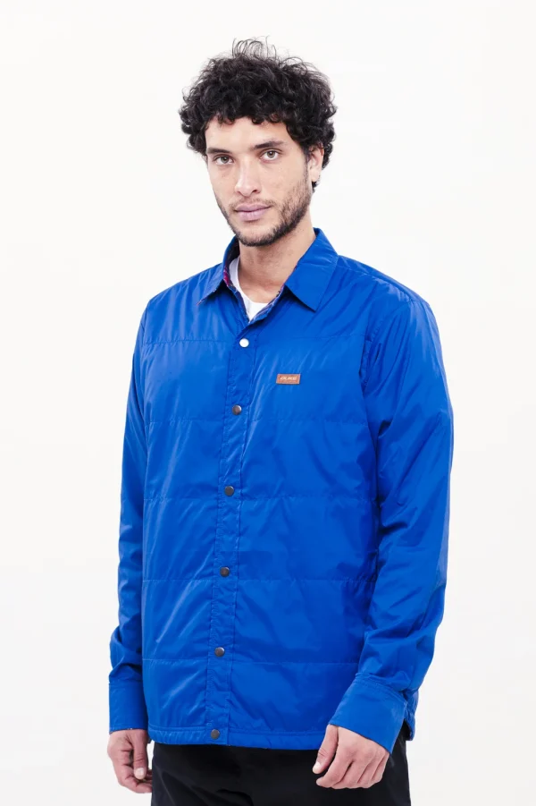 Camisa Reversible Rever Fine Azul