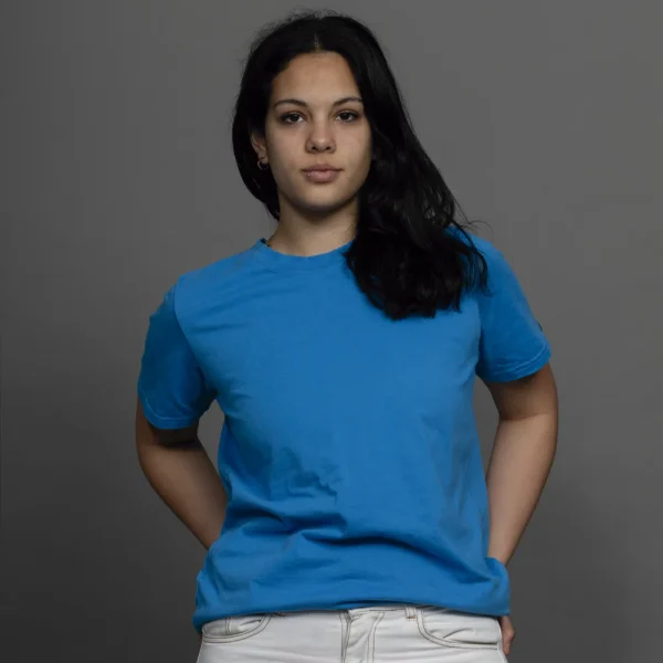 REMERA LISA AZUL - Imagen 2