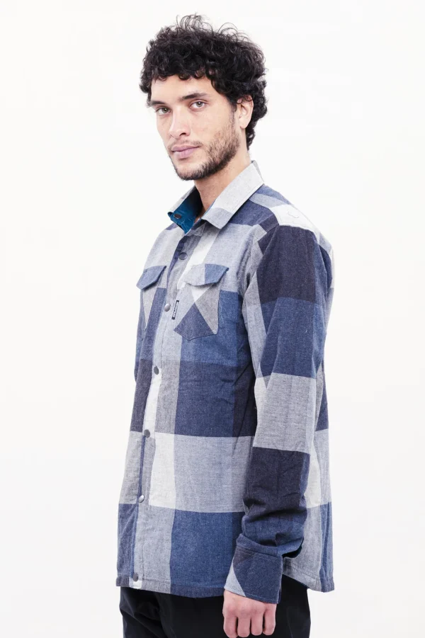 Camisa Reversible Rever Fine Petroleo - Imagen 5