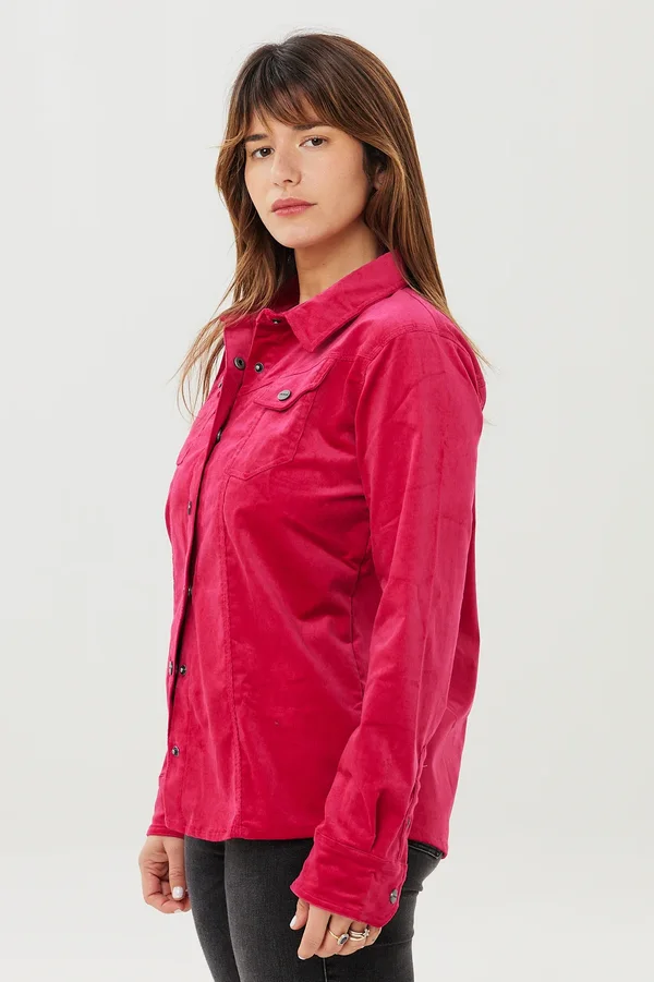 Camisa Corderoy Lady Pink - Imagen 3