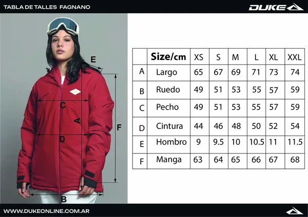 Campera Fagnano Negro Lady - Imagen 17