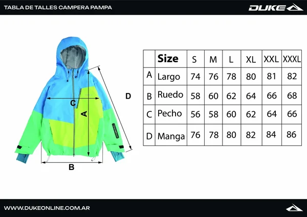 Campera Pampa Men Verde - Imagen 7