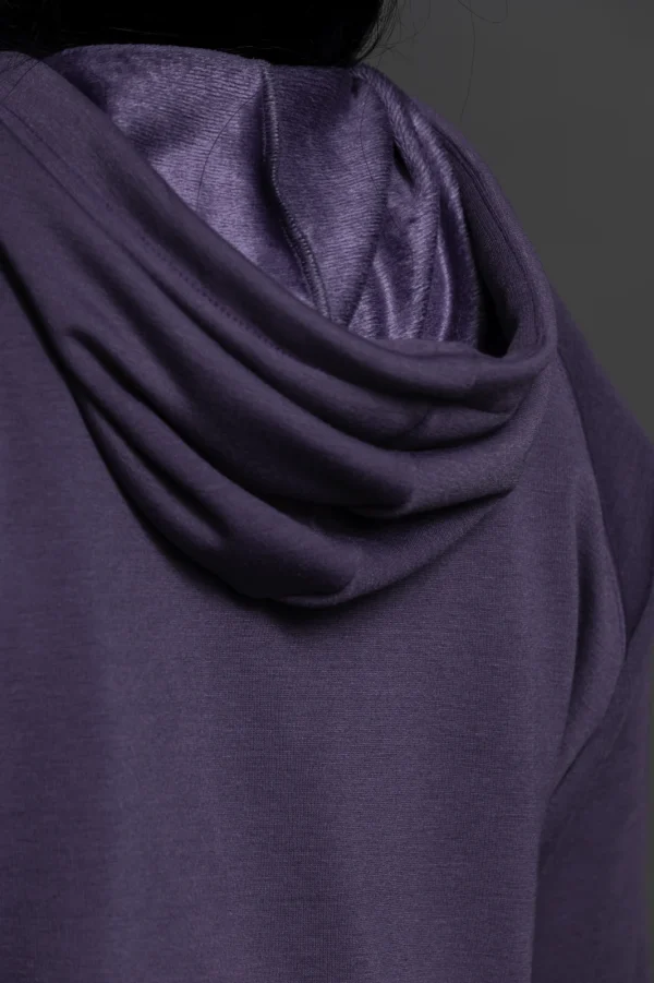Buzo Hoodie Lila - Imagen 3