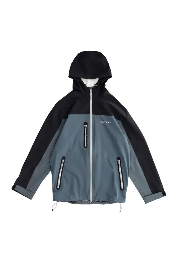 Campera Alerce Negro/ Gris