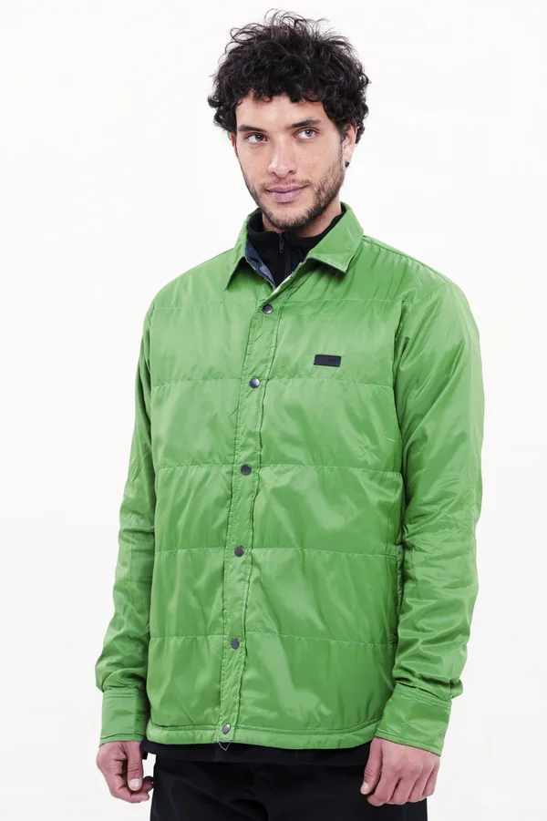 Camisa Reversible Rever Fine Verde - Imagen 8