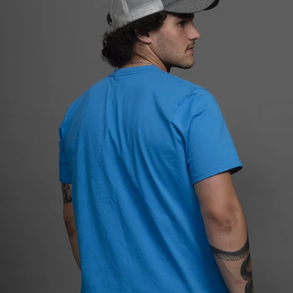 REMERA LISA AZUL - Imagen 5