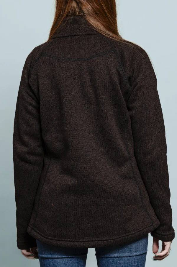 Buzo Sweater Fleece Marrón oscuro - Imagen 3