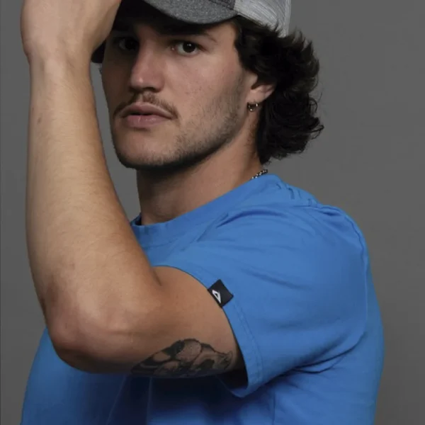 REMERA LISA AZUL - Imagen 6