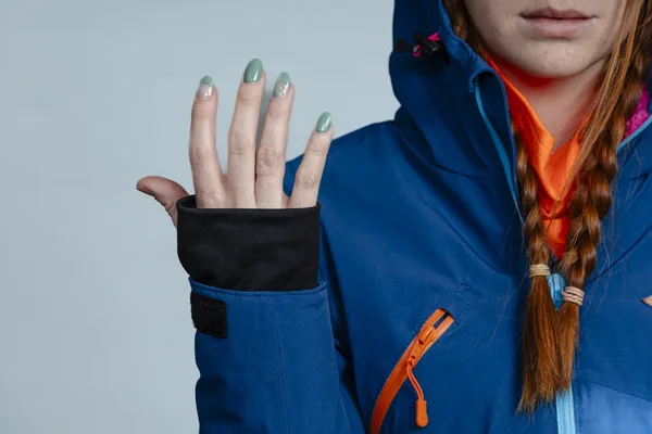 Campera Fagnano Azul Marino Lady - Imagen 10