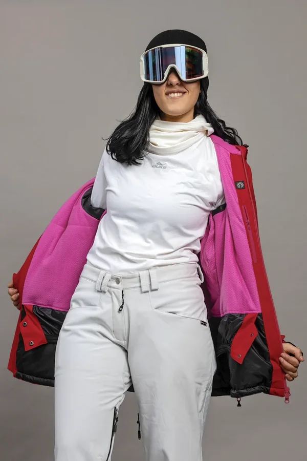Campera Fagnano Rojo Lady - Imagen 3