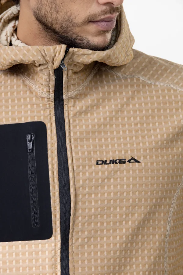 Campera Alpes Con Capucha Mostaza - Imagen 4