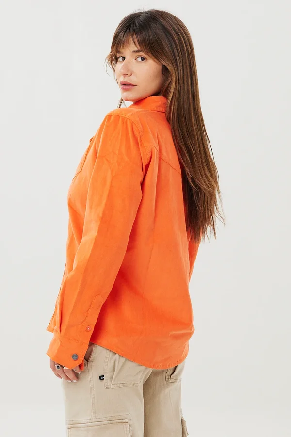 Camisa Corderoy Lady Oranje - Imagen 4