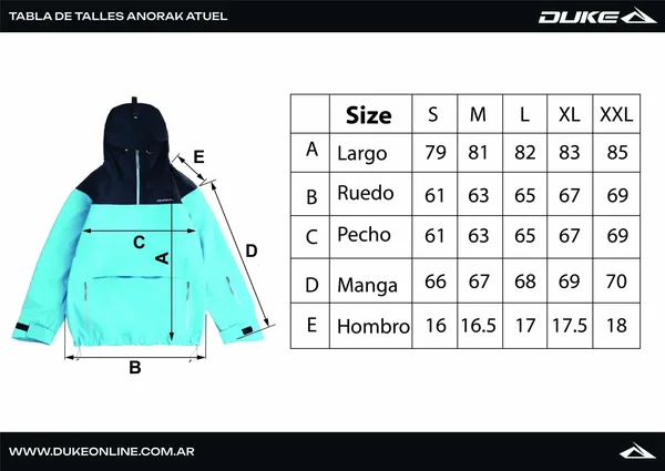 Anorak Atuel Men Light Blue - Imagen 8