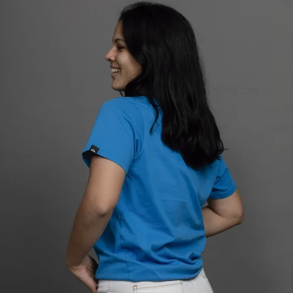 REMERA LISA AZUL - Imagen 3