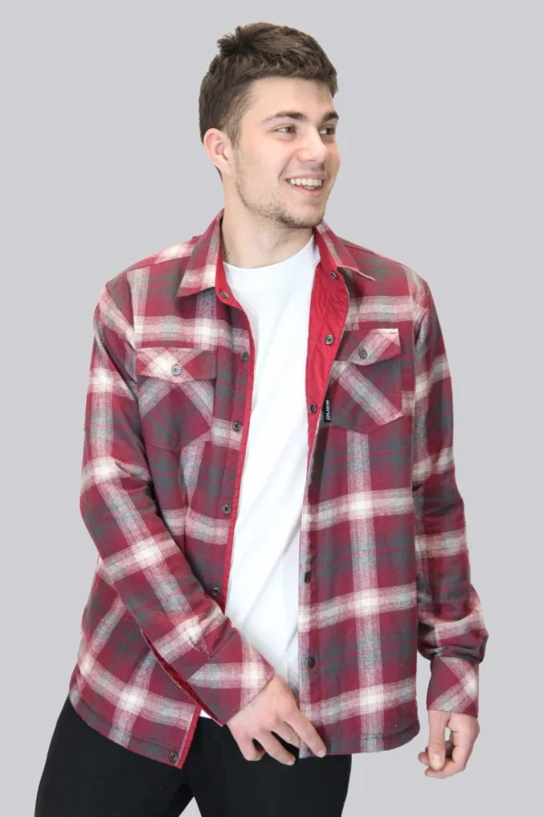 Camisa Reversible Rever Fine Rojo - Imagen 5