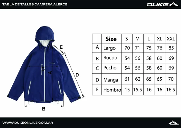Campera Alerce Azul - Imagen 5