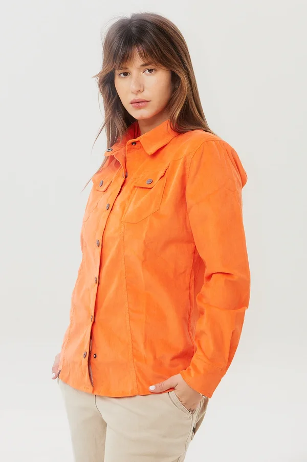 Camisa Corderoy Lady Oranje - Imagen 7