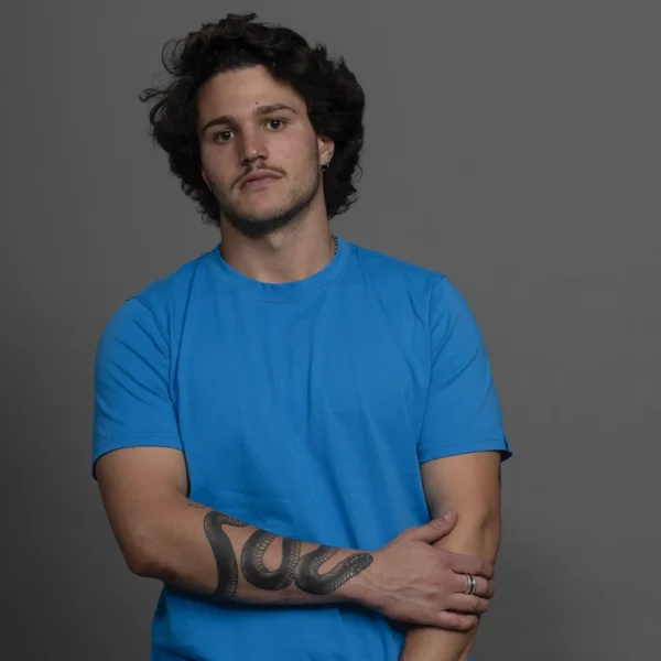 REMERA LISA AZUL - Imagen 4