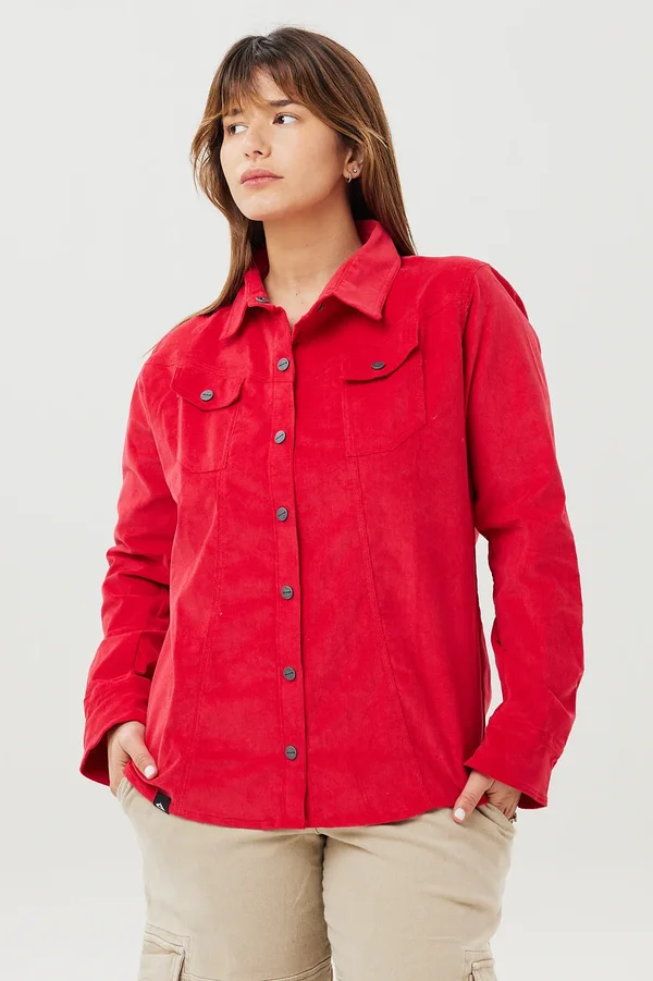 Camisa Corderoy Lady Red - Imagen 9