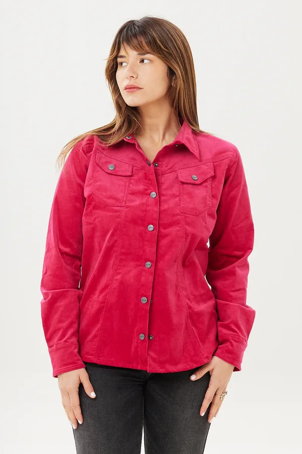 Camisa Corderoy Lady Pink - Imagen 5
