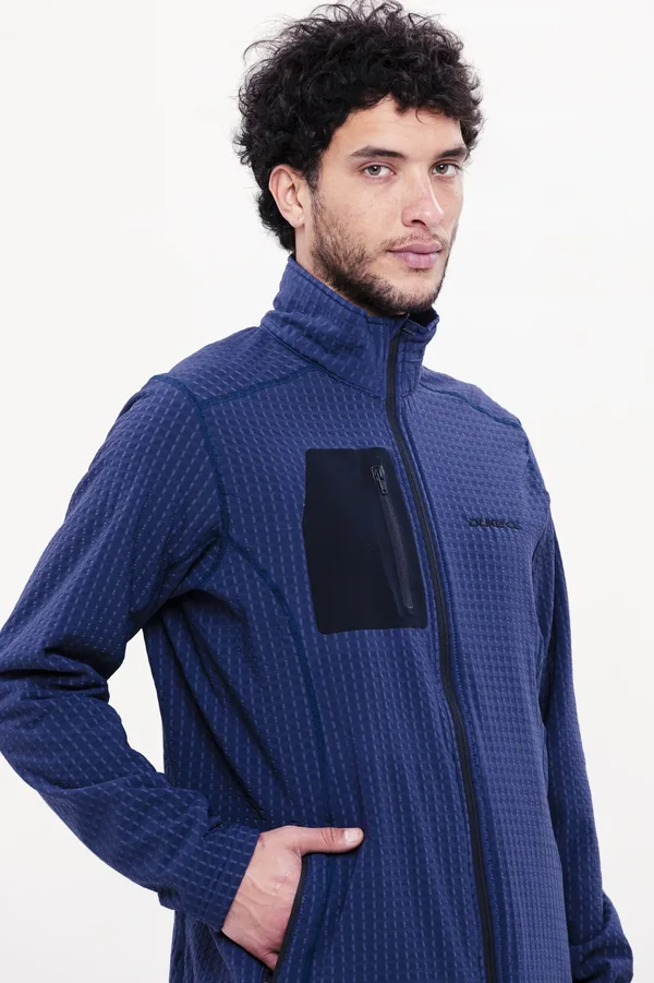 Campera Alpes Basic Azul - Imagen 2
