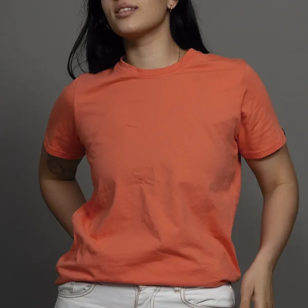 REMERA LISA SALMÓN - Imagen 4