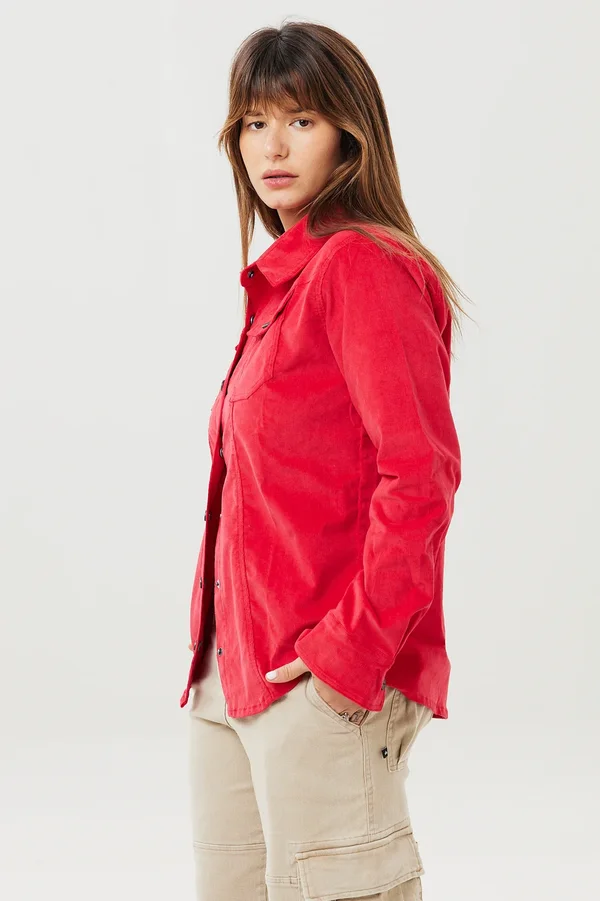 Camisa Corderoy Lady Red - Imagen 8