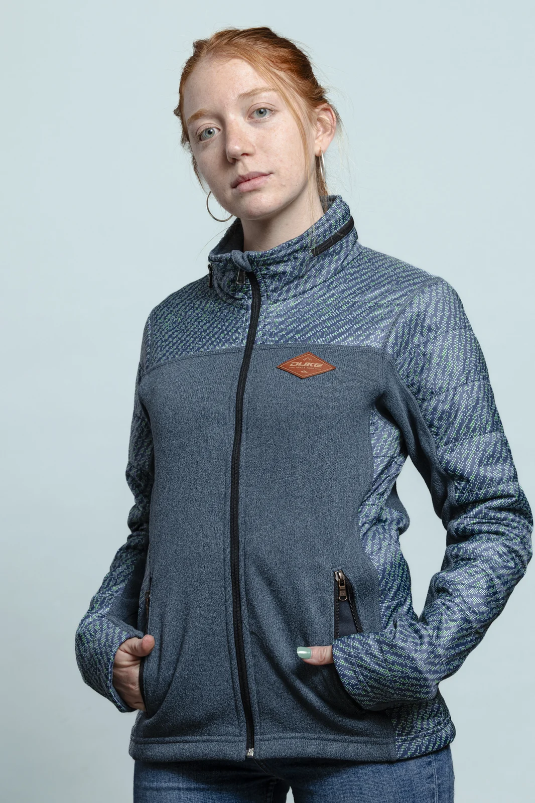 Sweater Fleece Finedennier Jaspeado