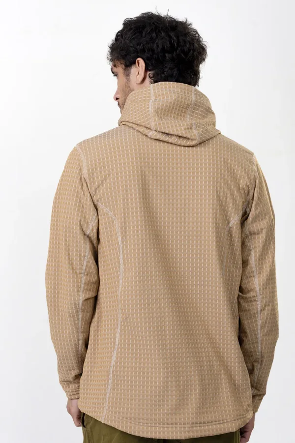 Campera Alpes Con Capucha Mostaza - Imagen 5