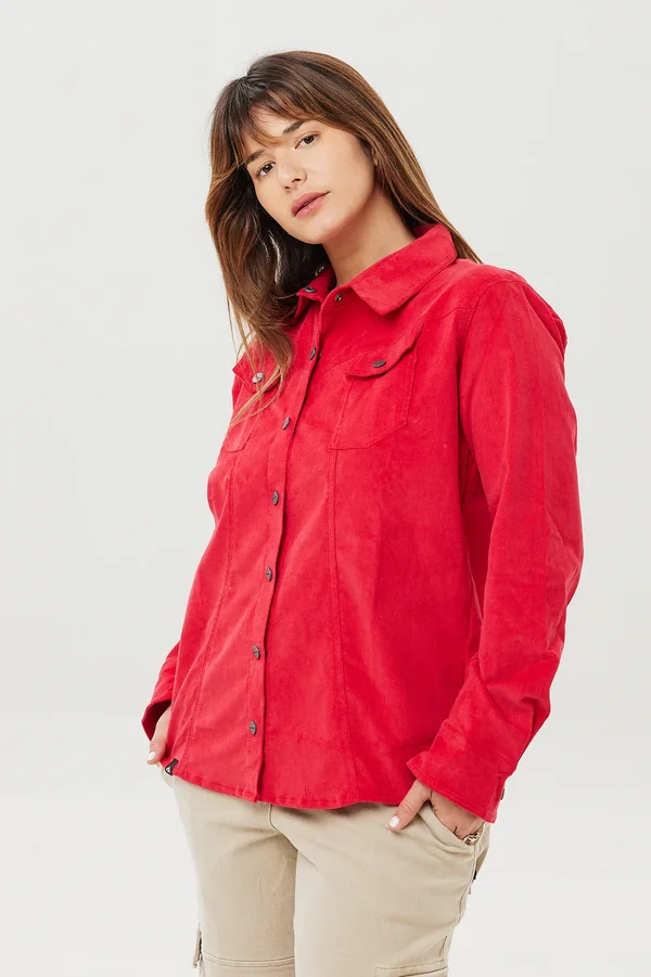 Camisa Corderoy Lady Red - Imagen 10