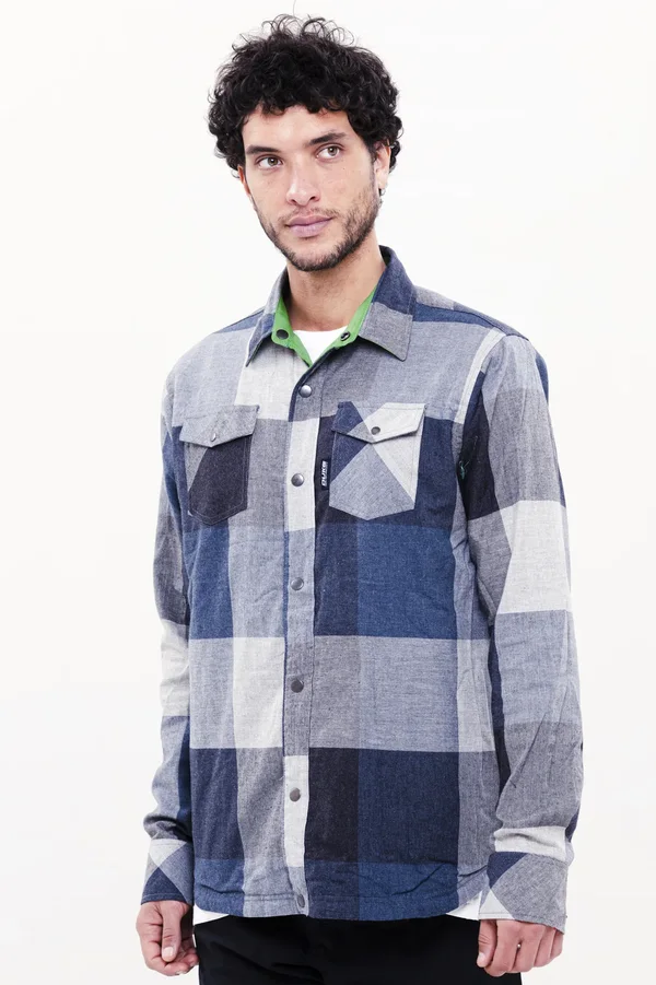 Camisa Reversible Rever Fine Verde - Imagen 2