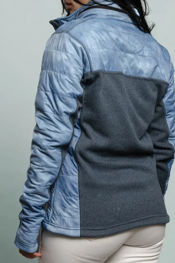 Sweater Fleece Finedennier Celeste - Imagen 2