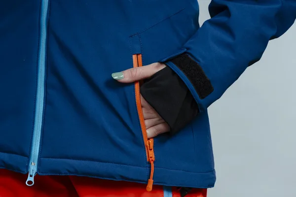 Campera Fagnano Azul Marino Lady - Imagen 8